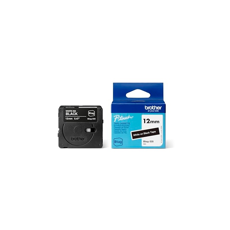 Brother Original Btag-335 Label Tape 12 mm Wide 4 m