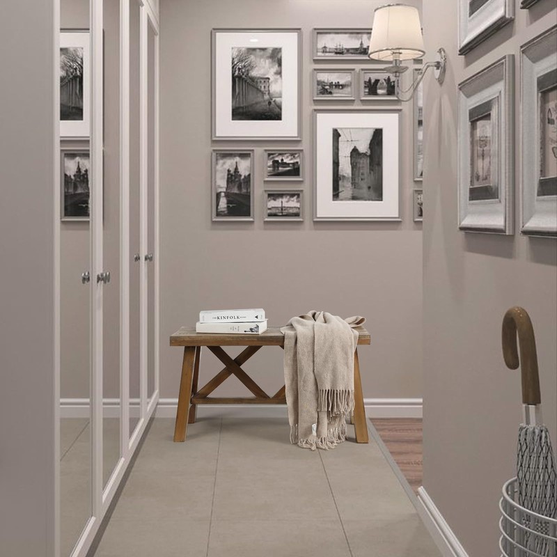 Wnutrees 30" Farmhouse Wood Bench, Rustic Solid Wood Entryway Bench