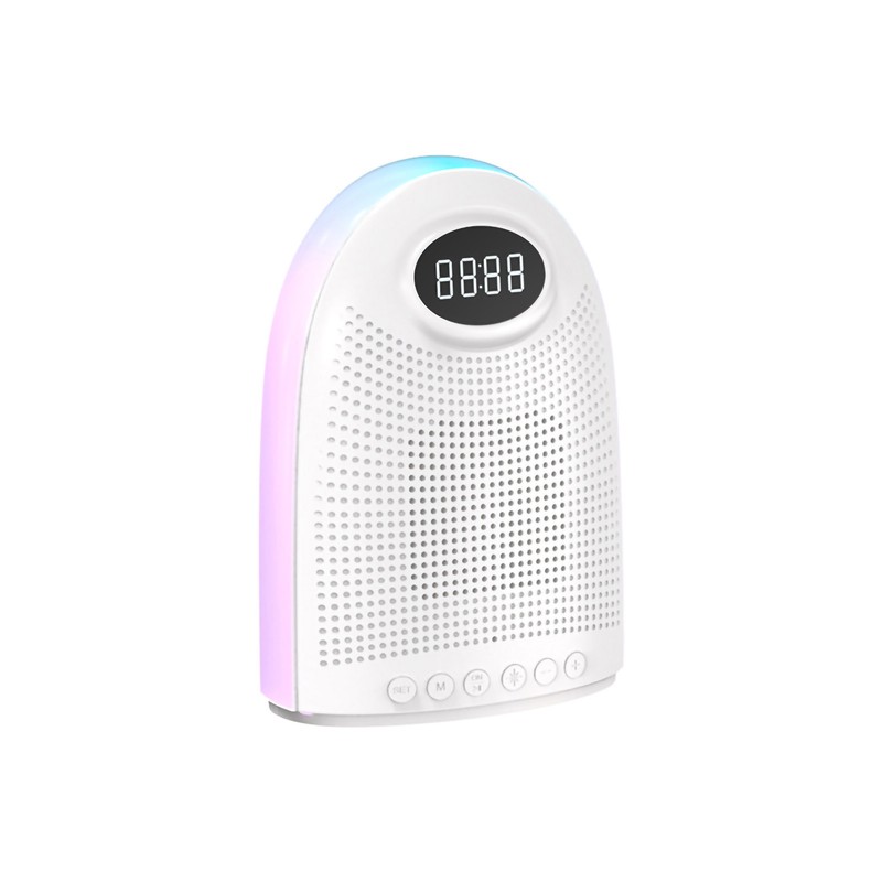 Wireless Bluetooth Speaker Color Display Portable Multifunctional LED Radio Alarm