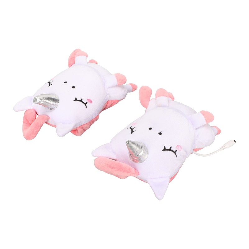 USB Hand Gloves Electric Cute Animal Shape Fingerless Cartoon USB