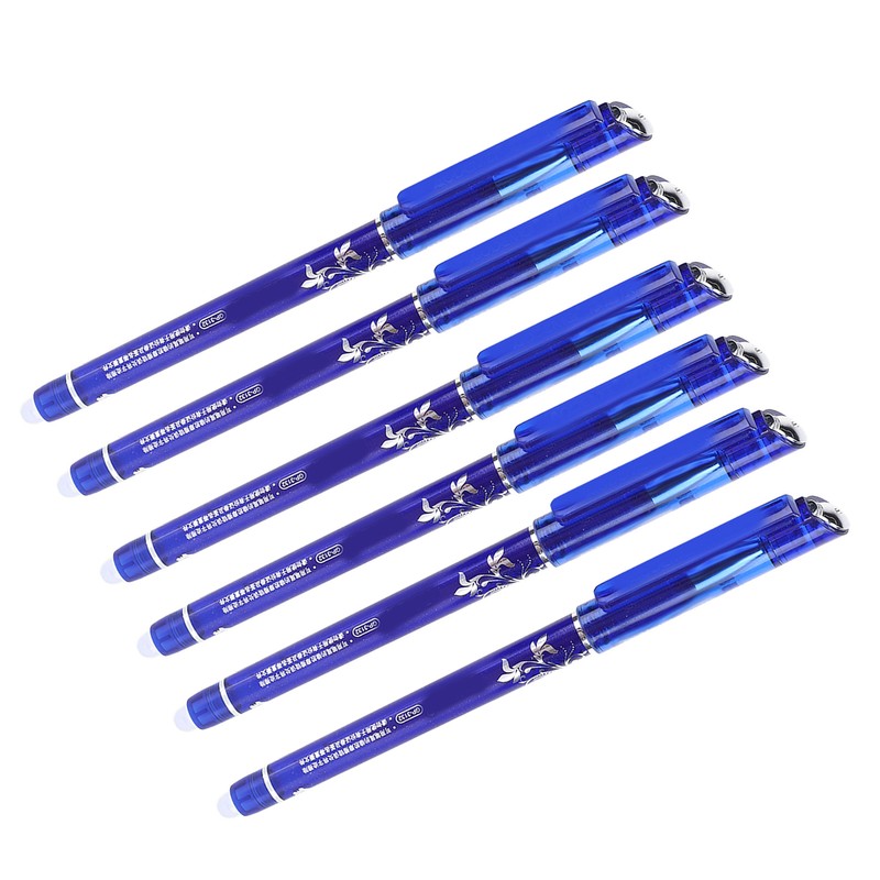 24PCS Erasable Ink Pen Make Mistakes Disappear Blue Erasable Pens
