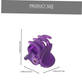 Baluue 24pcs Mini Hair Claw Clips Durable Hair Jaw Accessories for Women and Girls for Everyday Use and Stylish Hairstyles