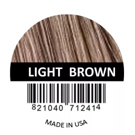 Samson Best Hair Loss Concealer Building Fibers LIGHT BROWN 25g Refill Made USA