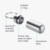 kwmobile kwmobile Key Ring Pill Cases (Pack of 2) -