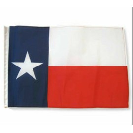 SOUTHBEACH 12x18 Texas Flag 12" x 18" Car Boat Flag Banner polyester (Sleeve)