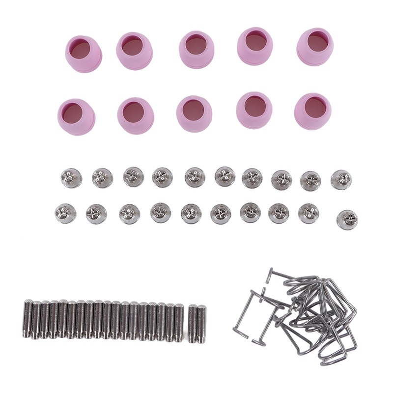 Plasma Cutter Torch Consumables Electrode Nozzle Protection Cups Bracket Rings