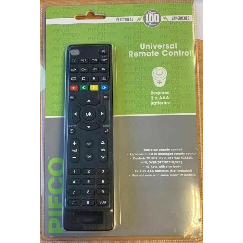 Universal Remote TV Control For All Devices Perfect Replacement Controller