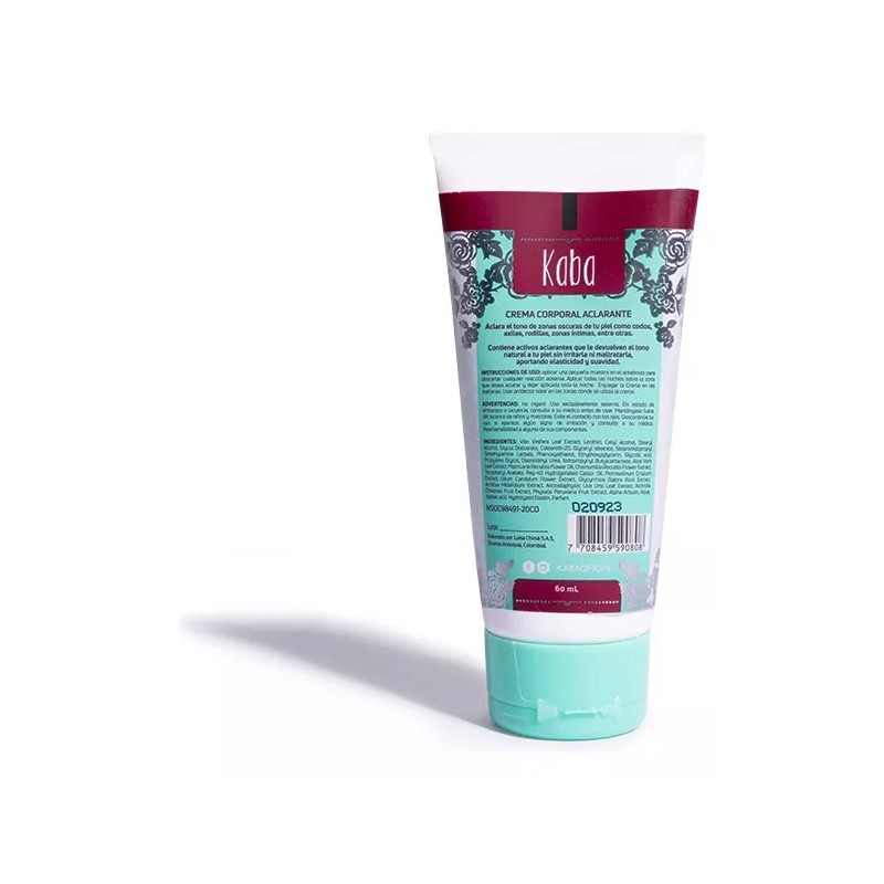 Kaba Crema Corporal Aclarante Kaba