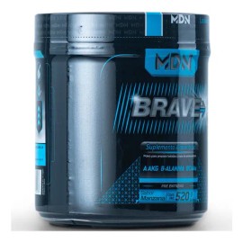 Pre Entreno Oxido Nítrico Brave MDN Sports 520g Sabor Manzana