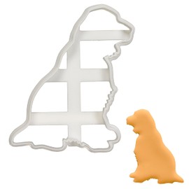 English Springer Spaniel Silhouette Cookie Cutter, 1 Piece. Bakerlogy