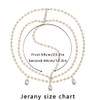 Jerany Wedding Head Chain Rhinestone Headpiece Jewelry Gold Silver Hair