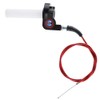 Quick Turn Twist Throttle Cable Kit Motorcycle Handlebar Throttle Grip
