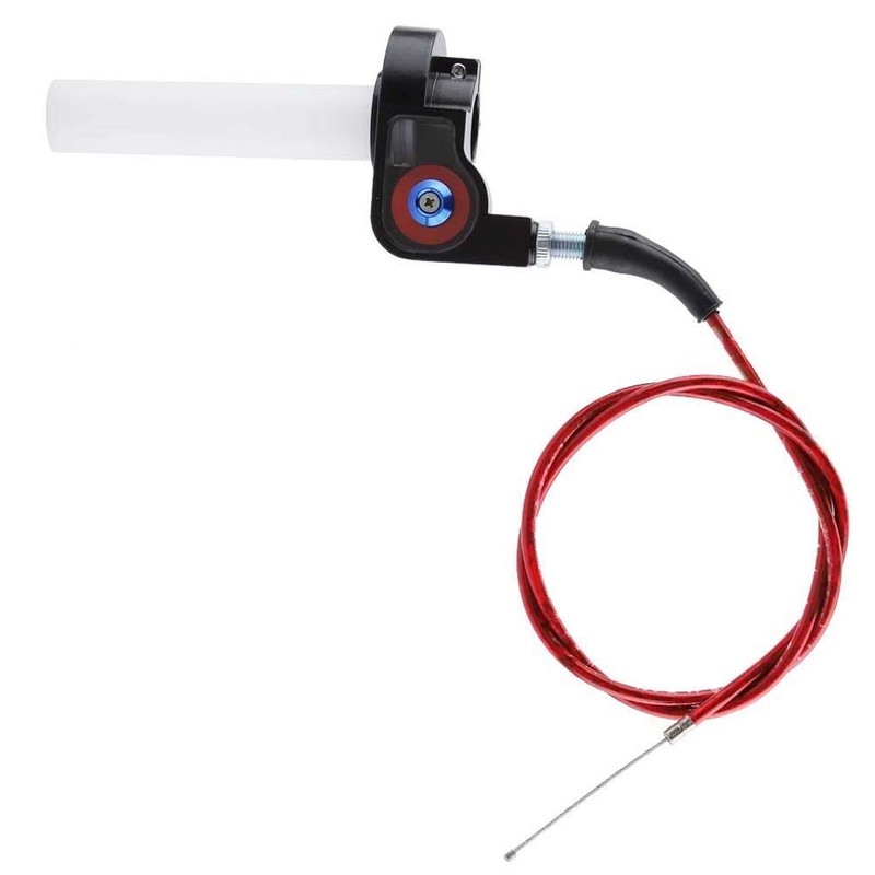 Quick Turn Twist Throttle Cable Kit Motorcycle Handlebar Throttle Grip