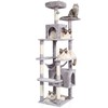 VEVOR Cat Tree for Indoor Cats, 72" Cat Tower with