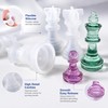 3D Chess Piece Silicone Mold for Resin Crafts – Reusable