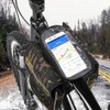 OhhGo アウトドアポータブル自転車フロントチューブフレームバッグ電話ホルダーケースバイクアクセサリー(グリーン)