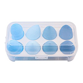 Hsthe Sea 8 Pieces Multicolor Makeup Sponge Set Beauty Sponge Makeup Sponges for Foundation for Liquid Cream and Powder