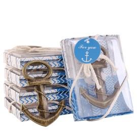 Set of 30 Anchor Bottle Opener Nautical Theme Wedding Favors Bottle Opener Wedding Souvenirs for Guest Anchor Beer Bottle Opener Party Favor Wedding Birthday Decorations (30, Anchor)