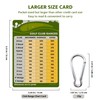 Dachgo Golf Club Distance Card - 5.12" x 3.54" Golf