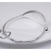 Yuren 925 Sterling Silver Leaf Charm Bracelets & Bangles for