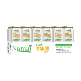 Namai Pure Mango Fruit Juice, No Added Sugar, 24-Pack