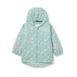 Playshoes Regenmantel Regenjacke Regenbekleidung Unisex Kinder,grün Waldtiere,86