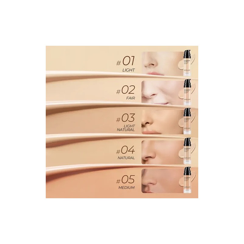 Sace Lady Base De Maquillaje Líquida Superstay Todo El Día