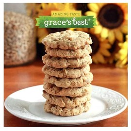 Grace’s Best Cookies - Sweet and Crunchy Small Snack Made With Natural, Quality Ingredients - Sunflower Seeds and Chocolate Chips – Pack of 24 (1oz)