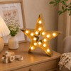 13 Inch Gold Star Marquee Sign