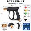 Pressure Washer Gun with 5 Spray Nozzle Tips – M22-14mm