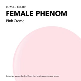 Red Carpet Manicure Color Dip Powder – Long-Lasting, Odor-Free Dipping Powder, Vibrant, Chip-Resistant, Easy Application, No UV Light Needed for Home & Professional Use (Female Phenom, 0.3 Oz)