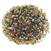 YUYUDEHM 1440 PCS Resin Rhinestone, Round Gems Crafts Nail Face