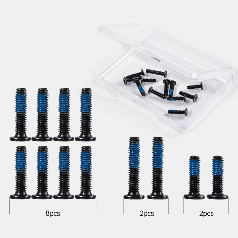 12PCS Replacement Lower Bottom Base Cover Case Screws for Asus