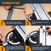 POWERTEC Adjustable Angle Track Saw Miter Guide for Ridgid Guide