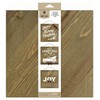 Hampton Art 11.5" x 11.5" Plank and Stencil Kit Rustic