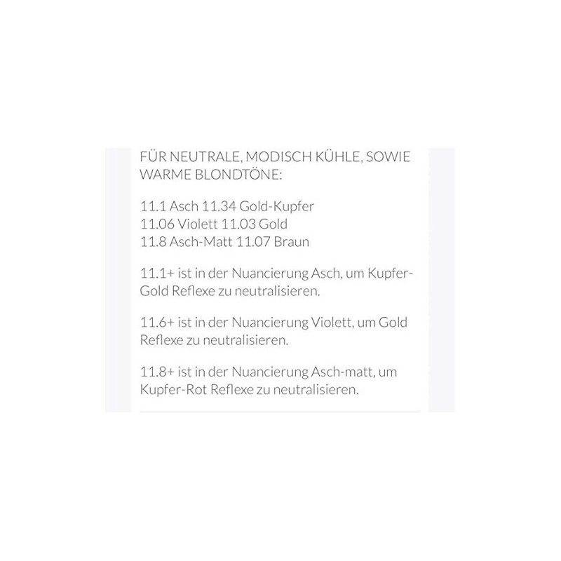 Alcina Colour Cream Special Colour Colour 11.8+ 60 ml