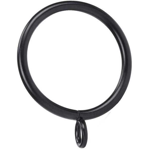72 Pcs 1-1/2-Inch Inner Diameter Curtain Rings with Eyelets,Fits Up