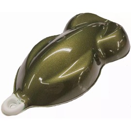 VISION AUTO PAINT # 2941 Gloss Olive Gold Pearl Single Stage Acrylic Enamel Paint Quart PAINT ONLY