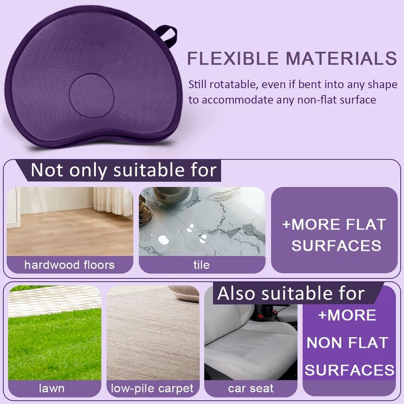 Pivot Disc and Patient Transfer Board-Turning Devices for Elderly and