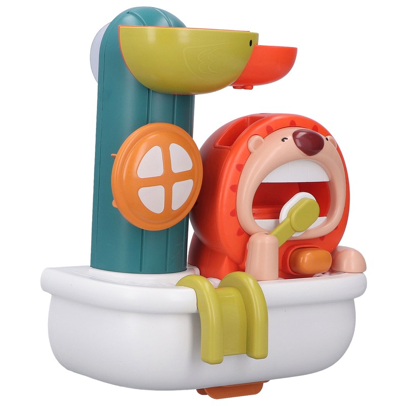Bath Toy Water Spray Cute Animal Toy Bubble Flow Bathtub