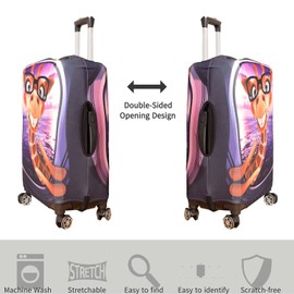 7-Mi Travel Bag Cover 19-32 Protective Case for Travel Bag, giraffe