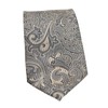 6pcs Paisley Ties Set Casual Business Style Polyester Yarn Paisley