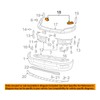 Mopar 68031522AA BRACKET FASCIA SUPPORT