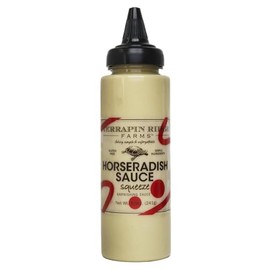 Terrapin Ridge Farms Horseradish Garnishing Sauce – One 8.5 Ounce Squeeze Bottle