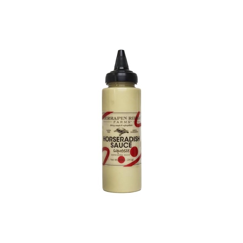 Terrapin Ridge Farms Horseradish Garnishing Sauce – One 8.5 Ounce