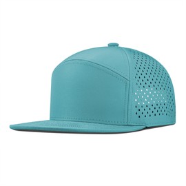 Petite Snapback Hats for Small Heads Men Women,Sky Blue Baseball Cap,Adjustable Size