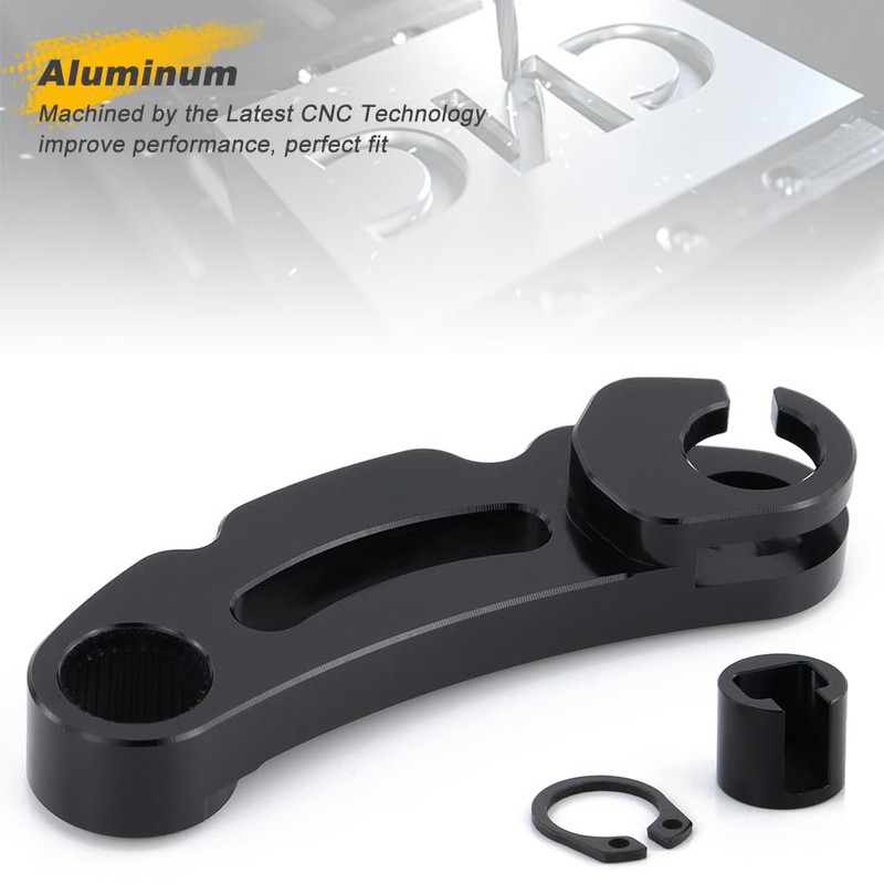 REARACE Aluminum Pull Clutch Cable Arm Push Lever Fit for