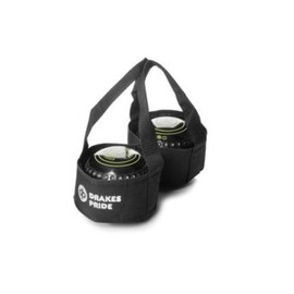 Drakes Pride 2 BOWL CARRIER FOR FLAT GREEN OR CROWN GREEN BOWLS** (BLACK)