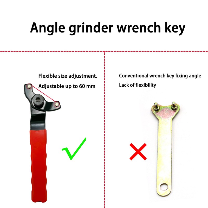 4.5" 5" 5/8-11 Angle Grinder Wrench Grinder Spanner Wrench Grinder