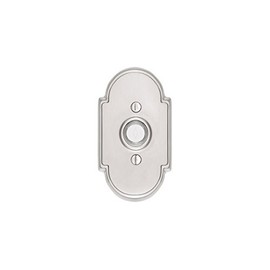 Emtek DoorBell-American Classic 6 rosette options and 9 finish options (#8 Rosette, Oil Rubbed Bronze US10B)